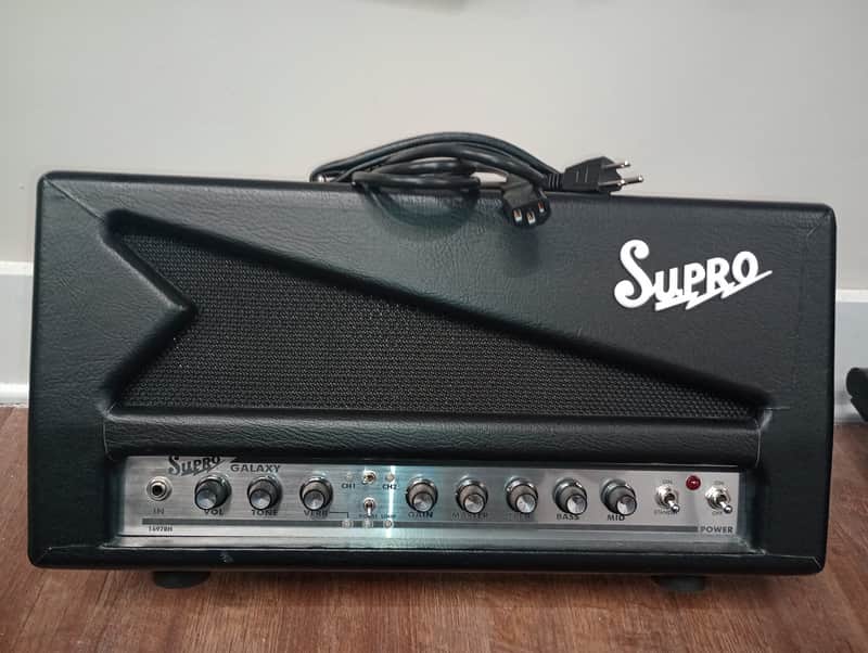 Supro Galaxy 2-channel 50-watt Tube Head image 1