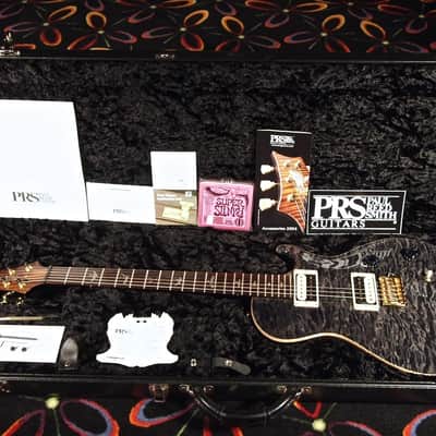 2003 Paul Reed Smith PRS Singlecut Artist Package Quilt Top Pre-Lawsuit Grey Black image 12