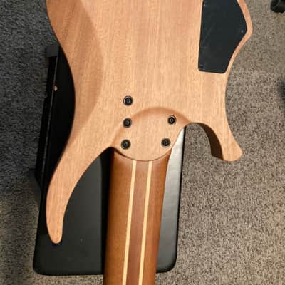 Agile 10 String Fan Fret Headless Electric Guitar CHIRAL PARALLAX 102528 RN CEP Oceanburst w/ HSC image 3