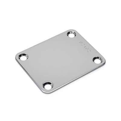 Neck Plate Serial Number stamped for Strat Tele P-J-Bass Chrome image 8