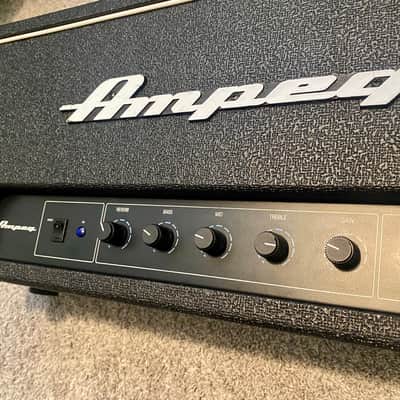 Ampeg V-50H 50-Watt Tube Guitar Amp Head 1990s - Black image 2