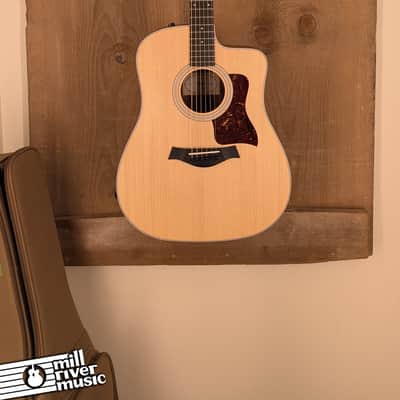 Taylor 210ce Acoustic Electric Guitar with Original Gig Bag – Used Excellent image 2