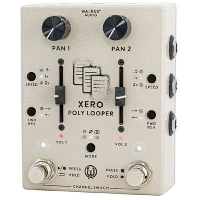 Walrus Xero Polylooper Dual-Channel Stereo Looper Effects Pedal (cream) image 2