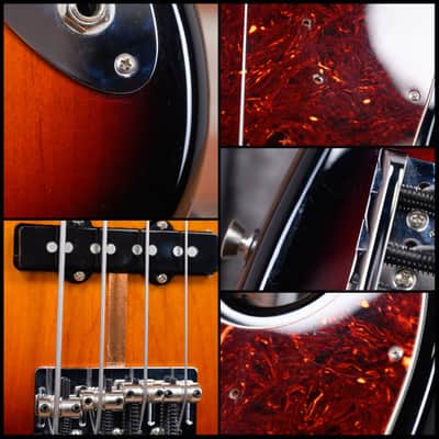 Fender American Pro Jazz Bass 3-Tone Sunburst 2018 w/OHSC image 14