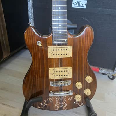 Eko M-20 Custom DC Roberto Brandoni M20 Guitar - Vintage 70s DiMarzio Creme Super Distortion Humbucker Pickups image 9