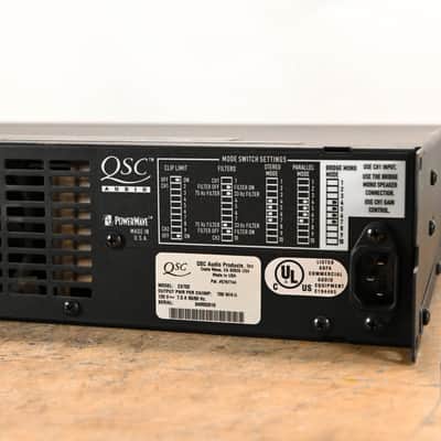 QSC CX702 2-Channel 700W Power Amplifier CG01V6Y image 5