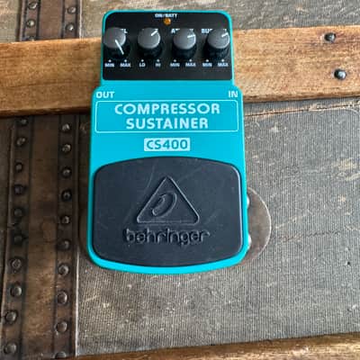 Behringer CS400 Compressor Sustainer Pedal 2010s - Standard image 3