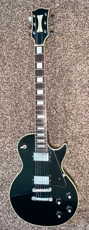 Vintage 1970’s unknown Les Paul custom copy electric guitar made in japan 1970s image 1