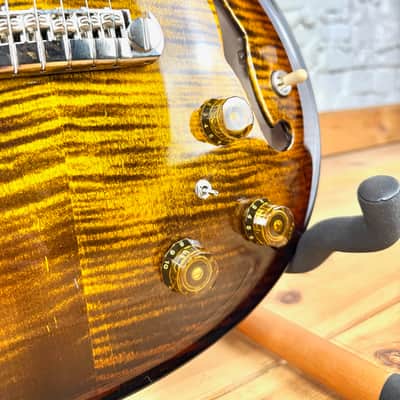 ** NEW ** PRS Hollowbody II Piezo - Black Gold image 7