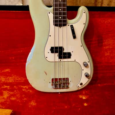 Fender Precision Bass 1966 - Sonic Blue image 2