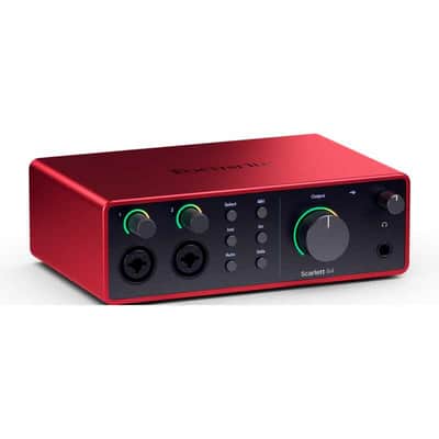 FOCUSRITE SCARLETT4-4I4 Scarlett G4 - Scarlett 4I4 4th Gen - 4 in / 4 out - USB-C image 1
