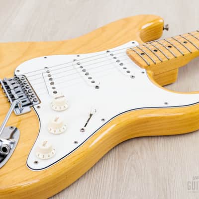2002 Fender Stratocaster '71 Vintage Reissue ST71-85TX Natural w/ USA Pickups, Japan CIJ image 6