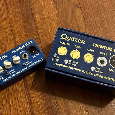 Quilter Phantom Block Electric Guitar Interface 2010s - Blue image 2