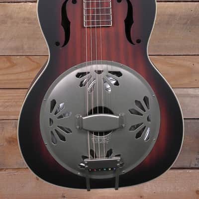 Gretsch G9240 Alligator Round Neck Resonator Guitar 2-Color Sunburst image 1