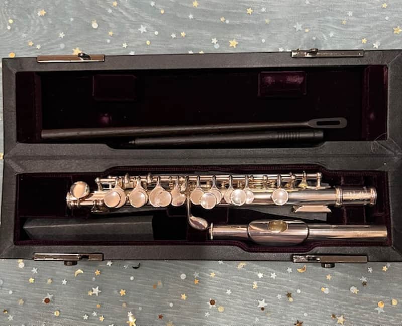 Sankyo P-401N Piccolo 2007 solid sterling - Silver image 1