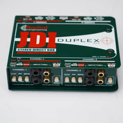 Radial JDI Duplex MK4 Stereo Passive Direct Box #58776 image 4