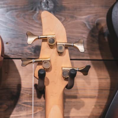 Yamaha RBX760A Active 4-String Bass, Transparent Green image 8