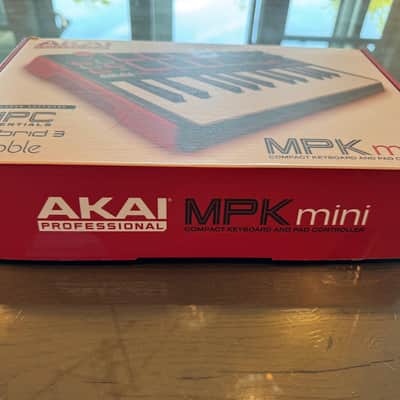**LIKE NEW-IN BOX-ONE OWNER** Akai MPK Mini MKII 25-Key MIDI Controller 2014 - Present - Black image 8