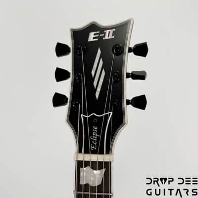 ESP E-II Eclipse Electric Guitar w/ Case - Black Satin image 10