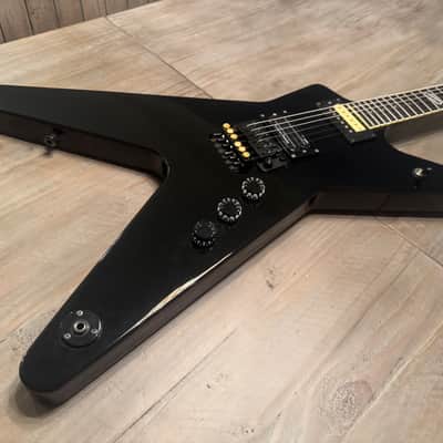 2007 Dean Dimebag Shadow ML Dime Classic Black image 2