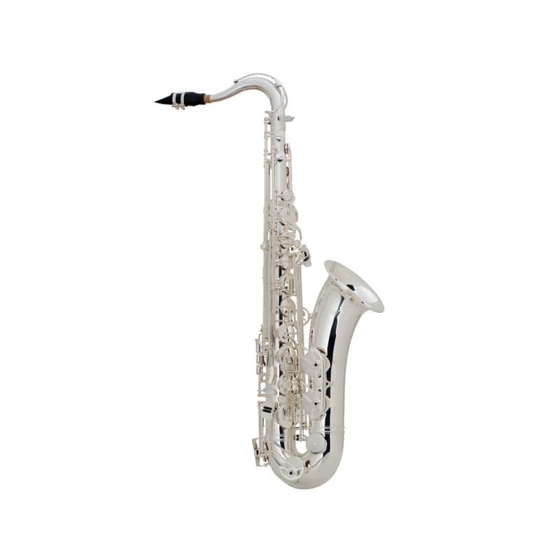 Selmer 44 Professional Bb Teor Saxophone Outfit, Silver Plated image 1