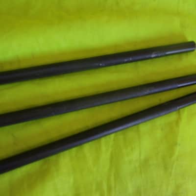 Ludwig Questlove lot of 3 Floor Tom Legs black / ebony with scuffs scratches image 6