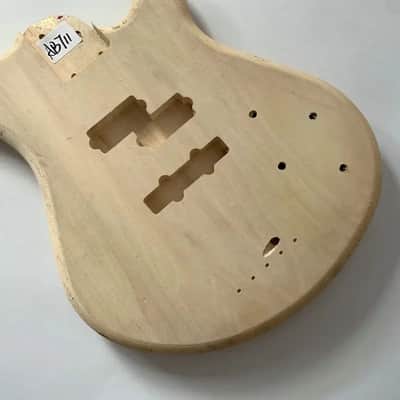 4 String Unfinished PJ Bass Body Blank DIY Project image 3
