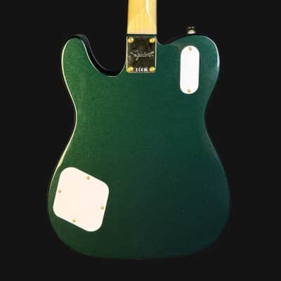 Squier Limited Edition Paranormal Troublemaker Telecaster Deluxe, Cadillac Green image 5