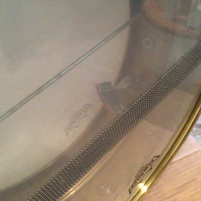 Ludwig 5.5x14 Super Sensitive 60s - Gold powdercoat image 5