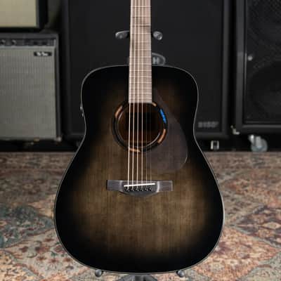 Yamaha TAG1E TransAcoustic Acoustic/Electric Guitar - Translucent Black with Gig Bag image 4