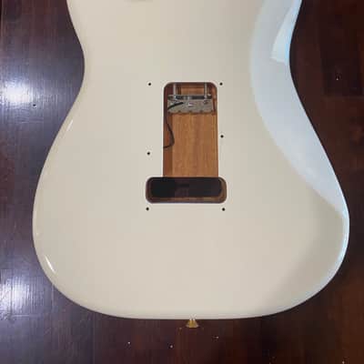 Fender Blacktop HHH Mahogany Strat Body w/ hardware image 3