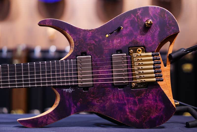 Mayones Hydra Elite PRO 7 Trans Dirty Purple Satine image 1