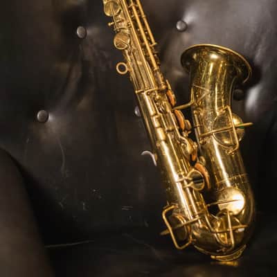 Martin Late 20's Low Pitch Alto Saxophone with Hardshell Case - Used image 18