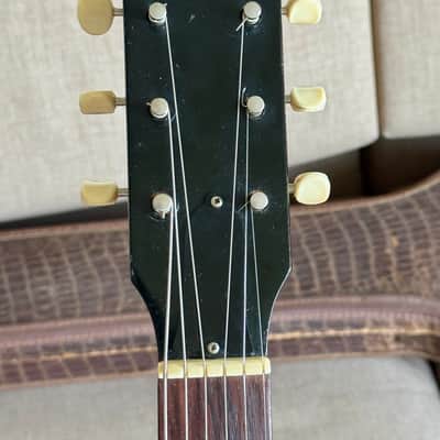 1963 Gibson Melody Maker D Factory reneck – Vibrola w/ Original Alligator Case image 5