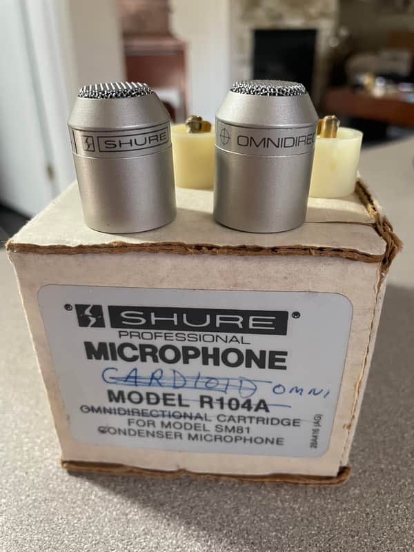 Shure SM 81 Omni capsules image 1