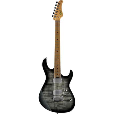 Cort G290FAT II Electric Guitar Regular Transparent Black Burst image 3