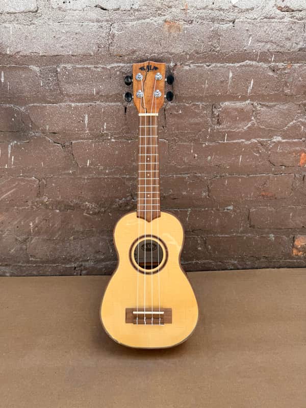 Kala KA-FMSG Soprano Ukulele – Spalted Maple – Made in China – Used – Good Condition image 1