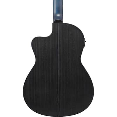 Ibanez GA5FMTCEOB Open Pore Classical Acoustic Electric Guitar - Berry image 7