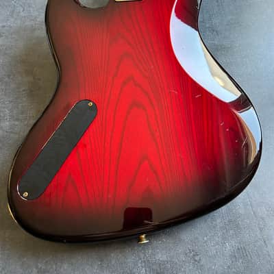 Tokai Custom Edition Jazz Bass Made in Japan 1991 - Transparent Red image 20