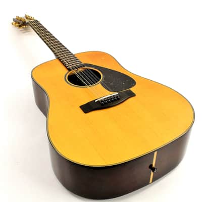 Yamaha DW-7-12 12 String Acoustic Guitar Natural | Reverb