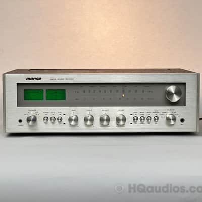 Vintage Morse 2500 Receiver - Fully Recapped & Serviced –Green VU Meters-1yr WRT image 2