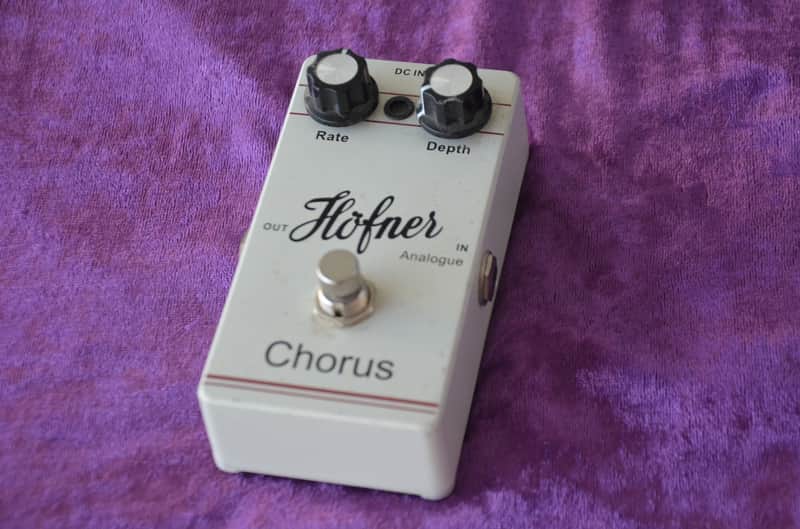 Hofner Vintage Analog Chorus Pedal * rare model * authentic chorus/vibrato sounds of the 1970/80s...really cool... image 1