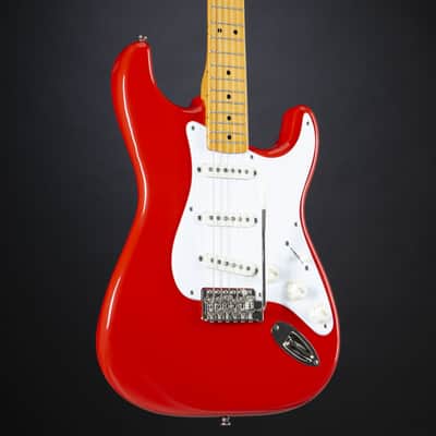 Squier Classic Vibe '50s Stratocaster MN Fiesta Red - Electric Guitar image 5