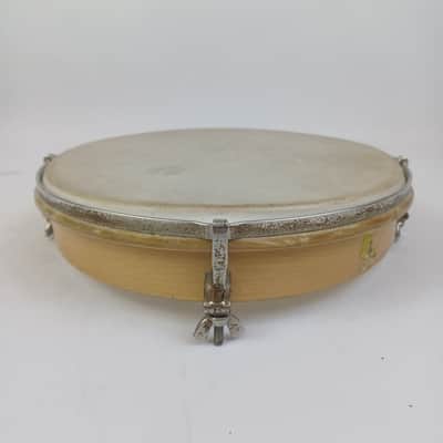 Studio 49 RT250 10"Framedrum Hand Drum Natural Calf Skin 4x Tunable Lugs Germany image 2