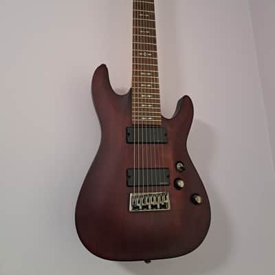 Schecter Omen-8 2012 - Present - Walnut Satin image 2