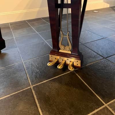 Steinway & Sons Model L cir. 2000 - Kewazinga Bubinga (Crown Jewel) image 7