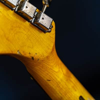 Partscaster Navacaster - Sonic Blue Nitro Relic 2021 Sonic Blue image 21