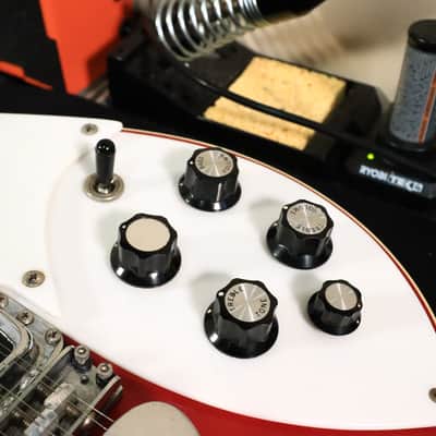 1982 Rickenbacker 620/12 String Electric Guitar Red image 23