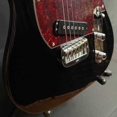 G&L Tribute ASAT Special Electric Guitar Gloss Black Finish image 6