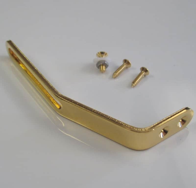 Gretsch Pickguard Bracket Kit Hollow Body Gold 0060874000 image 1